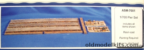 Armada 1/700 Pier Set 1/700, ASM7001 plastic model kit